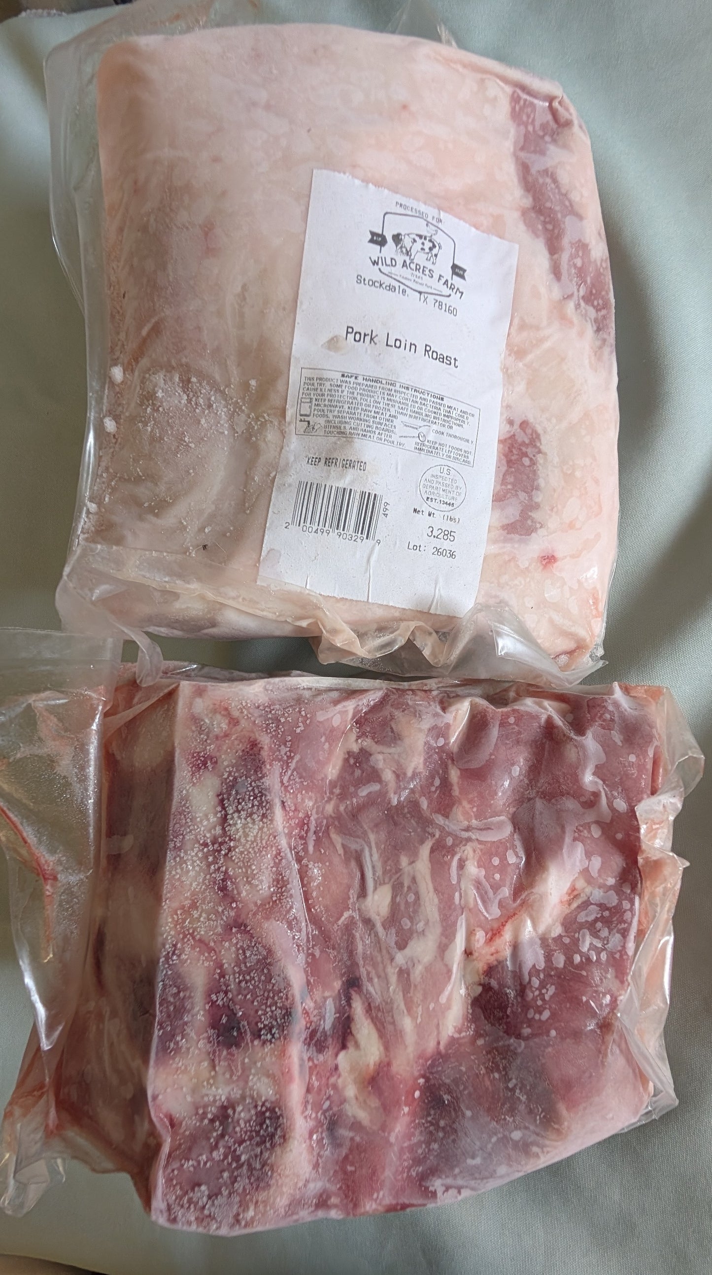 Bone-In Loin Roast | 3-3.8 lbs