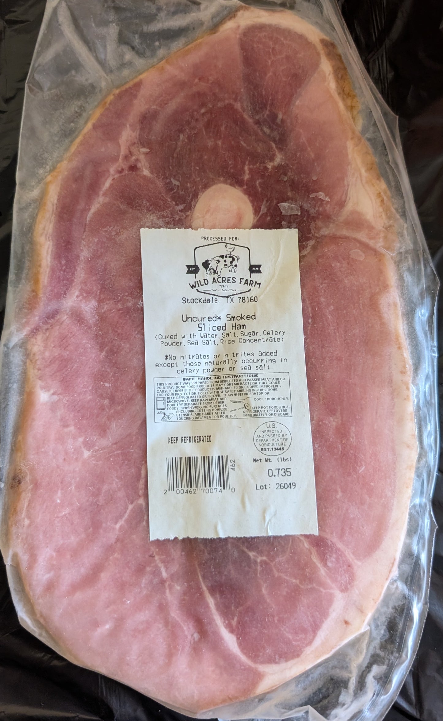 Breakfast Ham Steak | 0.5- 0.8 lbs