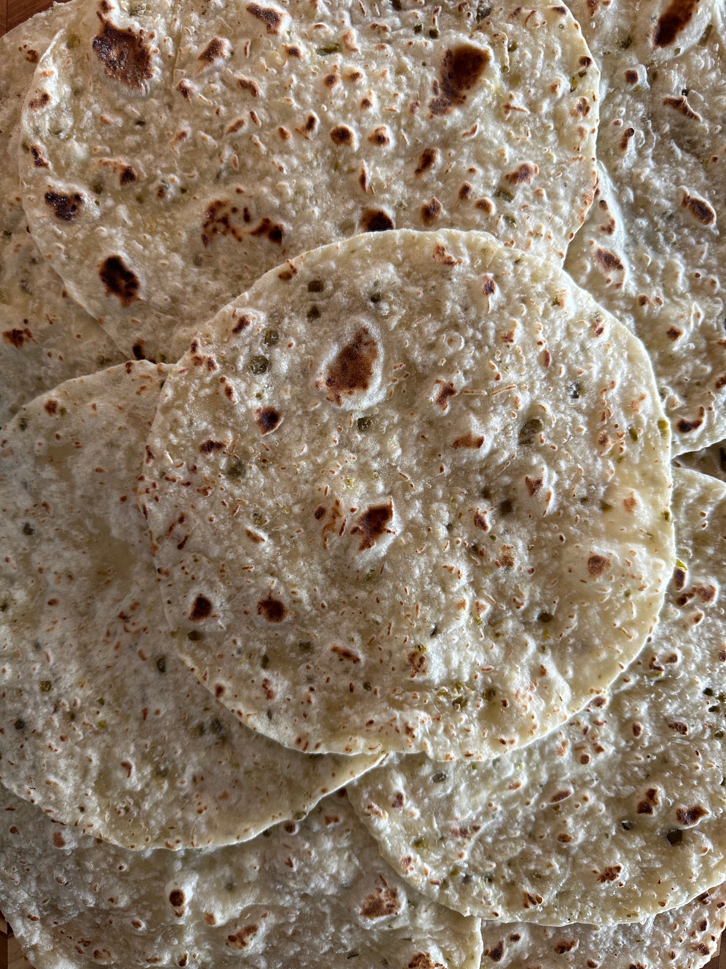 Organic Butter Flour ‘MOZZARELLA & JALAPEÑO’ Tortillas | 10 Tortillas