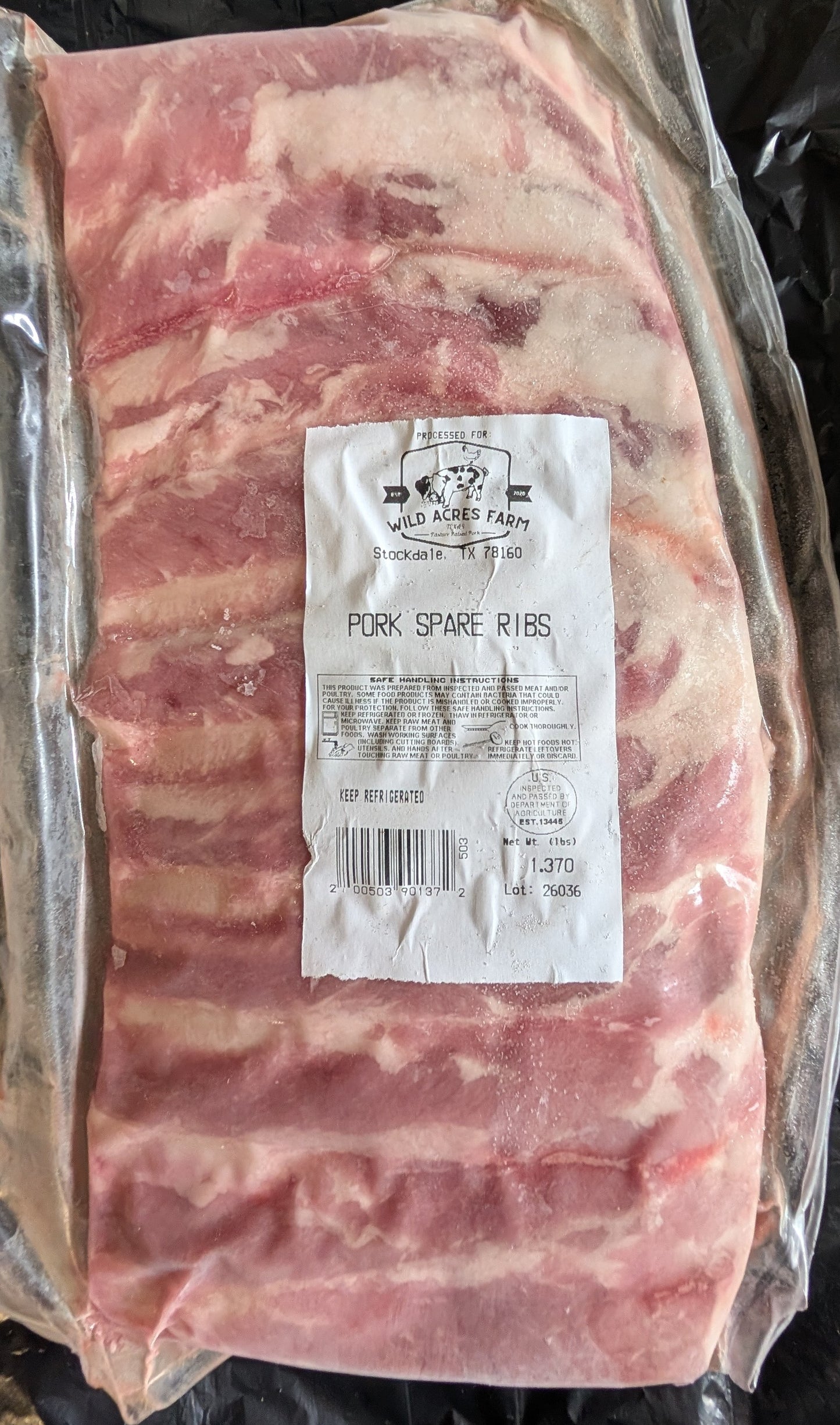 Spare Ribs | ~1.5 lbs