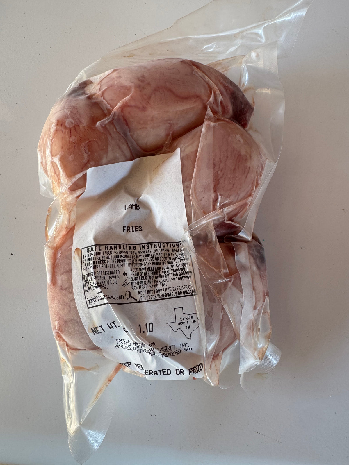 Lamb Fries | ~1.25 lbs (100% Grass-fed, Grass-finished)