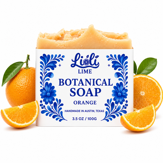 Orange Botanical Soap Bar | 1 Bar, 3.5 oz