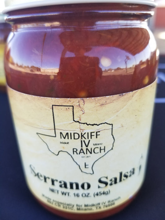 Serrano Salsa | 16 oz Jar