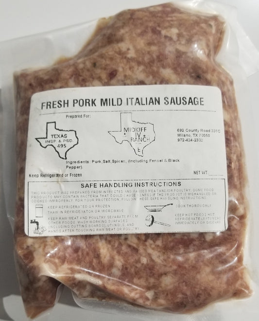 Mild Italian Pork Sausage | 1 lb