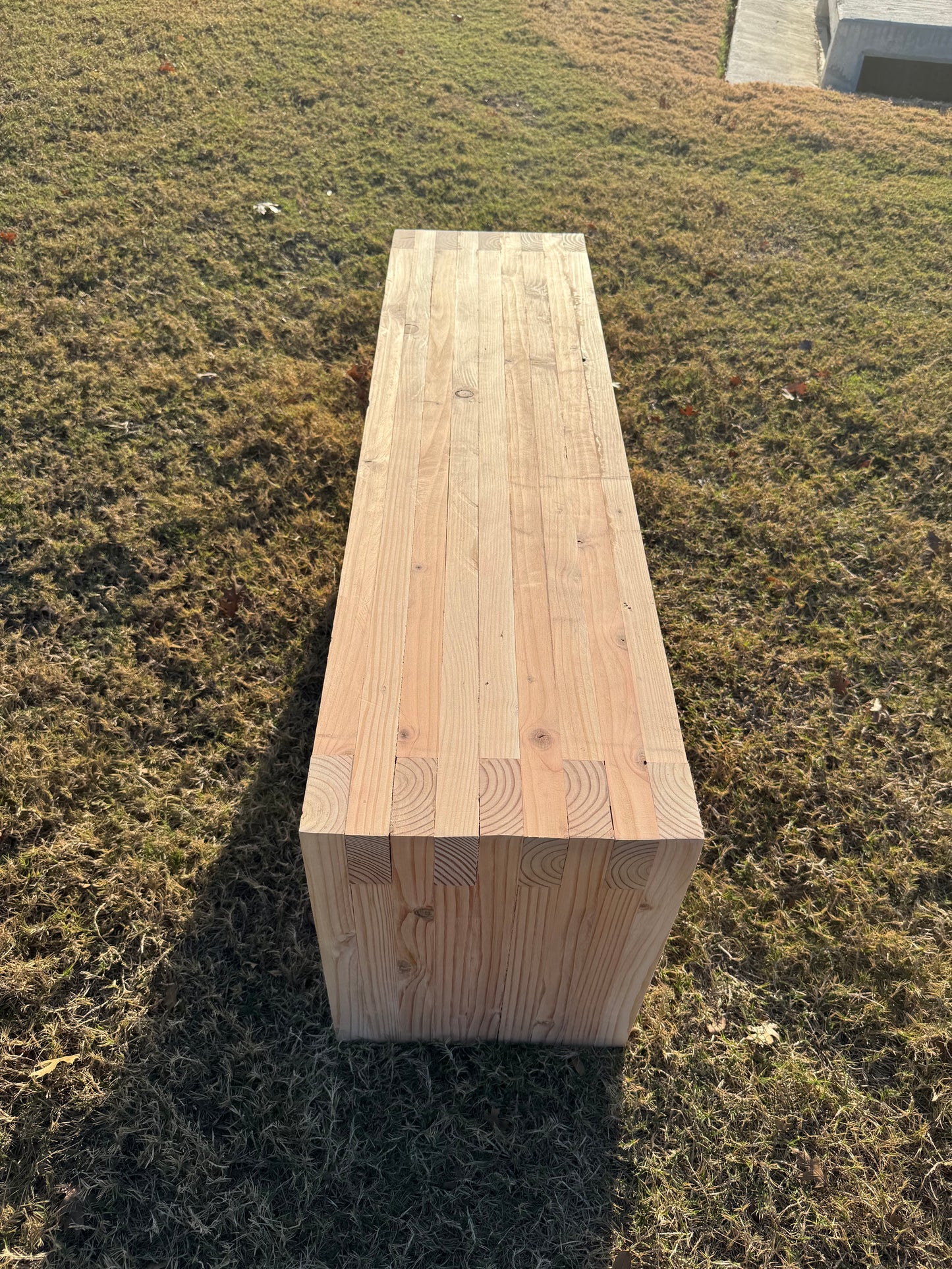 Modern Bench | 50” (L) x 13.5” (W) x 18” (H)