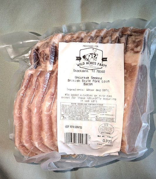 British Back Bacon Sugar Free | 1 lb