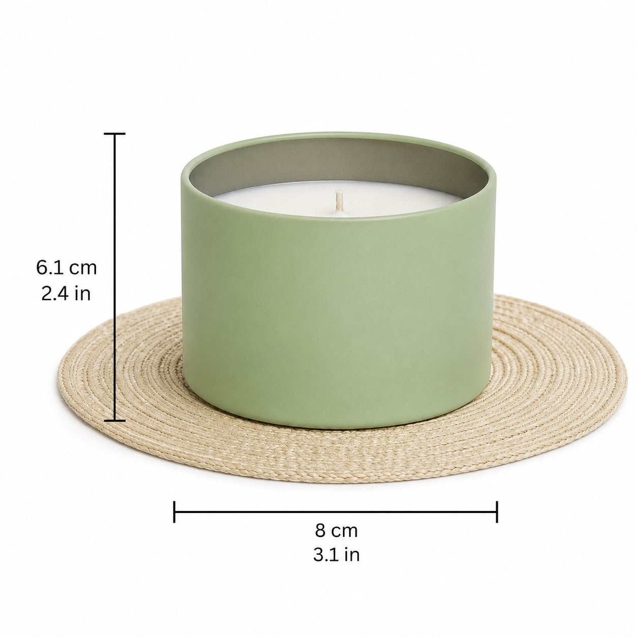 Lime Soy Wax Candle | Net wt. 7 oz