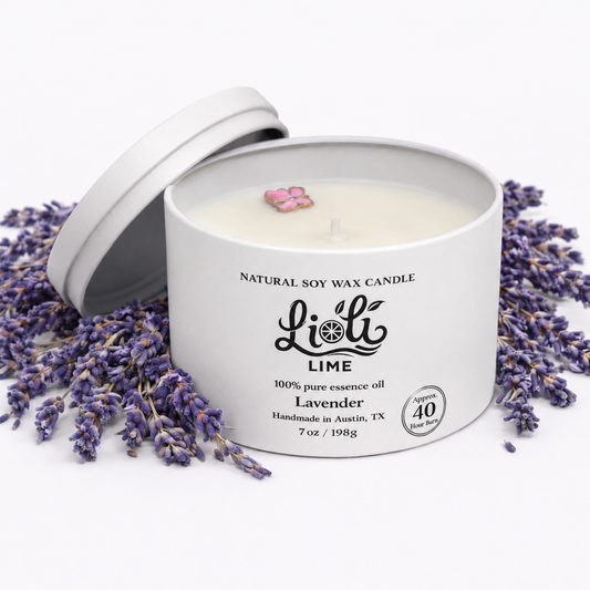 Lavender Soy Wax Candle | Net wt. 7 oz