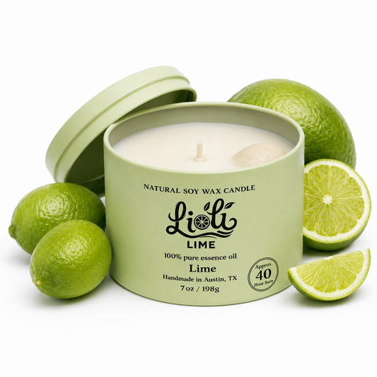 Lime Soy Wax Candle | Net wt. 7 oz