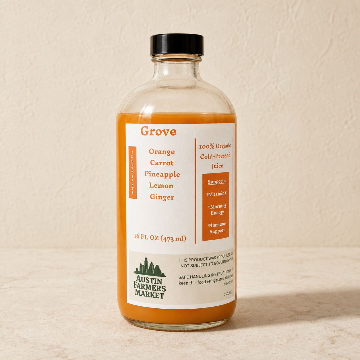 Organic Cold-Pressed Juice | 16 oz