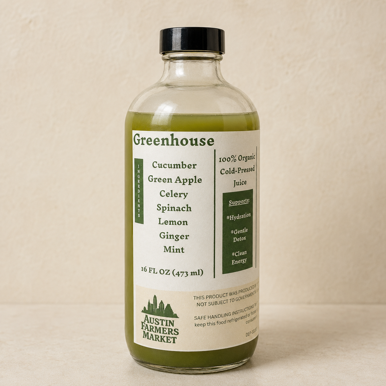 Organic Cold-Pressed Juice | 16 oz