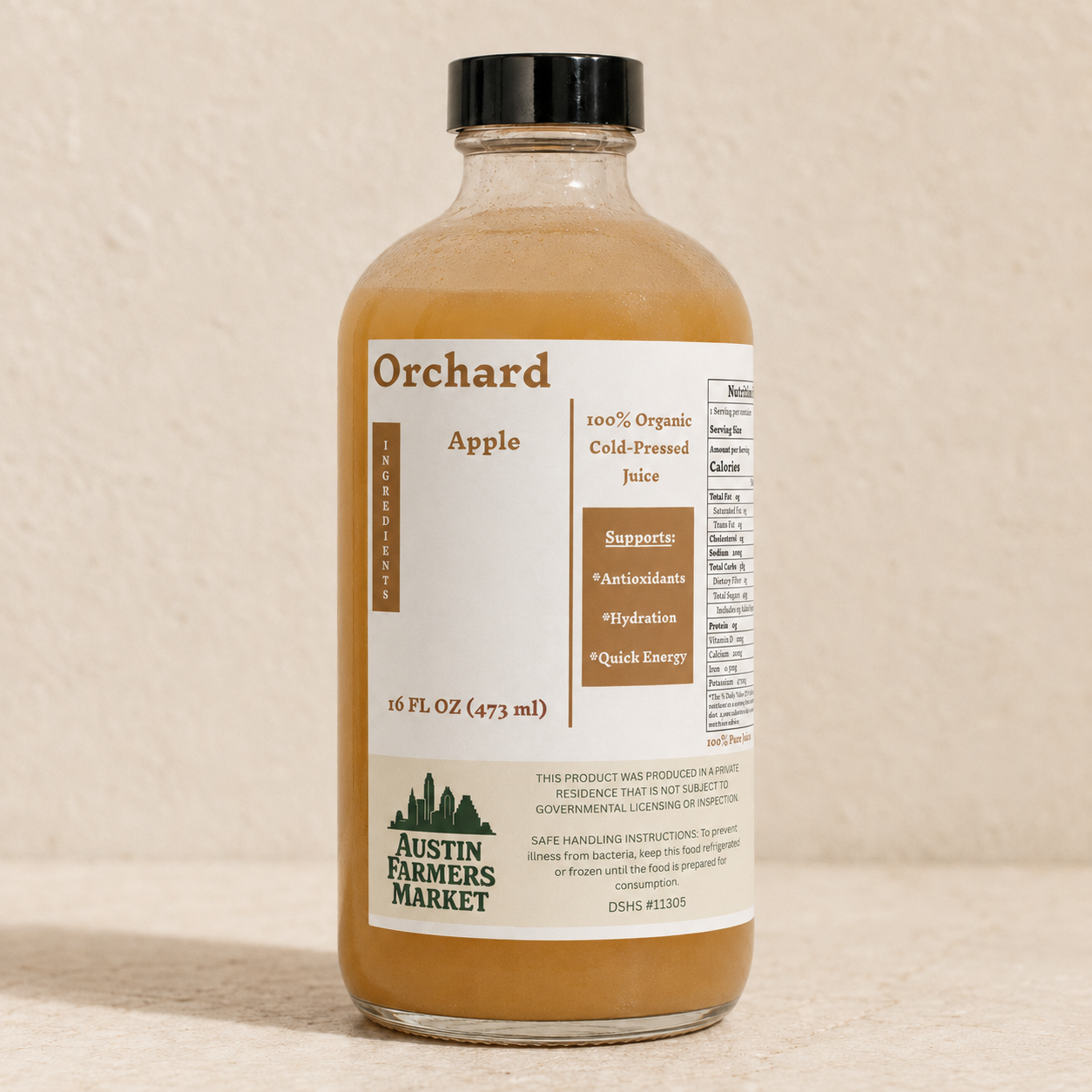 Organic Cold-Pressed Juice | 16 oz