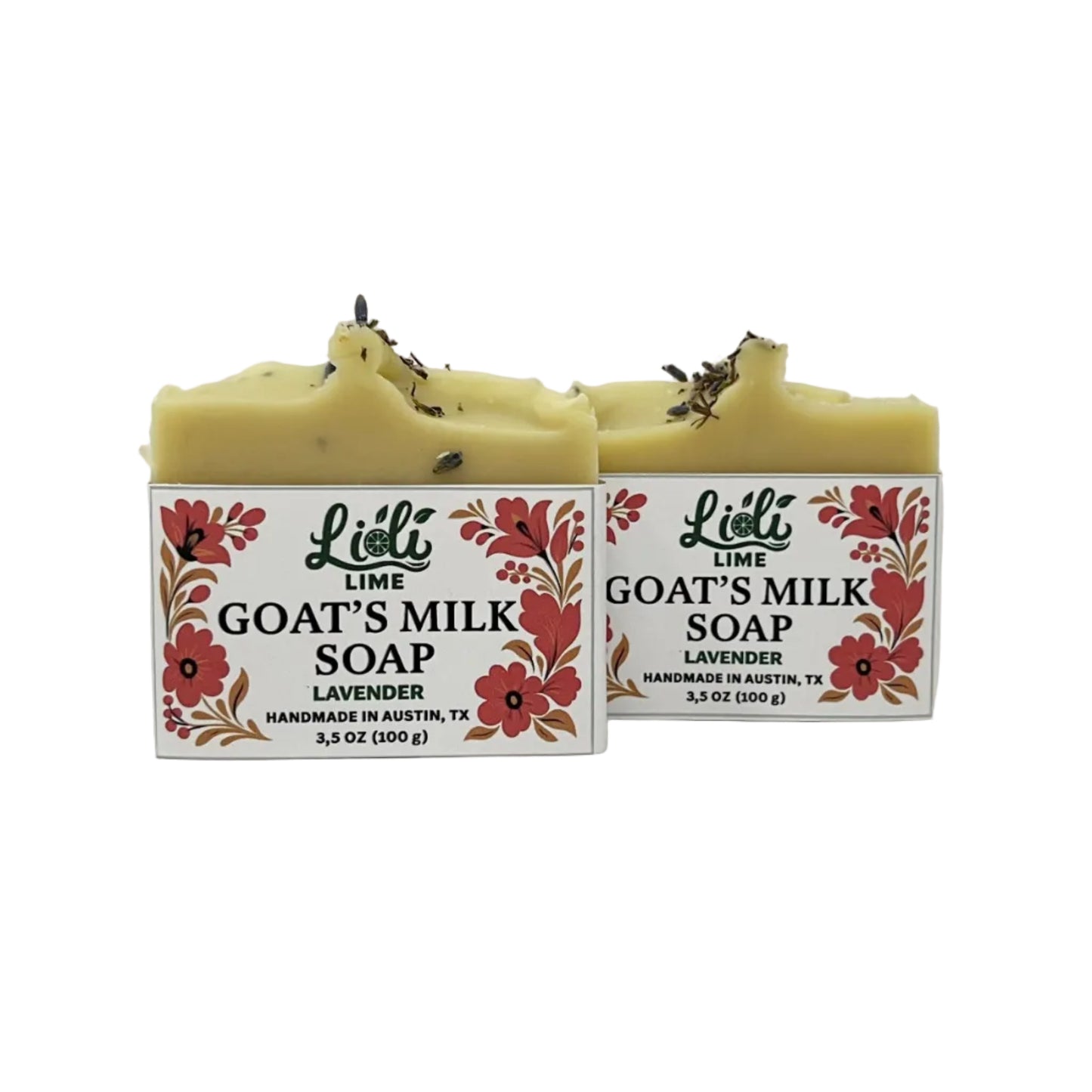 Handmade Lavender Goat Milk Soap Bar | 1 Bar, 3.5oz