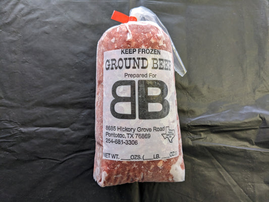 Ground Beef | 1 lb (100% Grass-fed, Grass-finished)