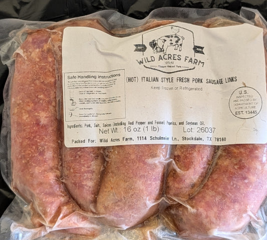 Hot Italian Fresh Links | 1 lb