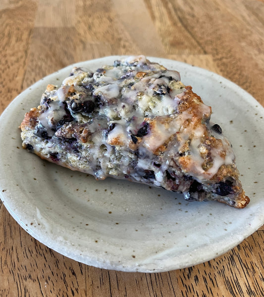 Lemon Blueberry Sourdough Scones | 2 Scones