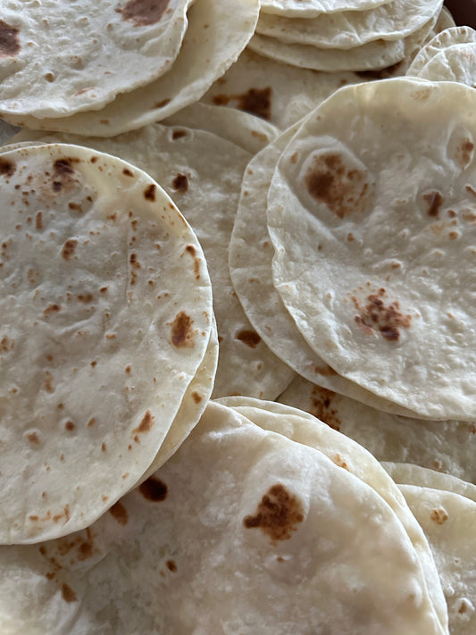 Organic Butter Flour Tortillas | 10 Tortillas