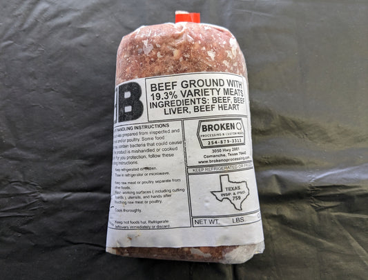 Primal Ground Beef | 1 lb (100% Grass-fed, Grass-finished)