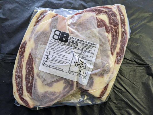 Ribeye Steak – Pack of 2 Steaks | 2.7-2.9 lbs (100% Grass-fed, Grass-finished)