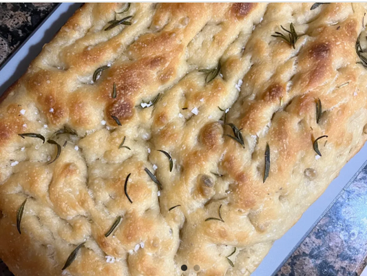 Rosemary Olive Oil Focaccia | 8 Inch Square