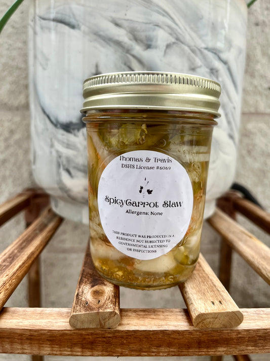 Spicy Carrot Slaw | 1/2 Pint