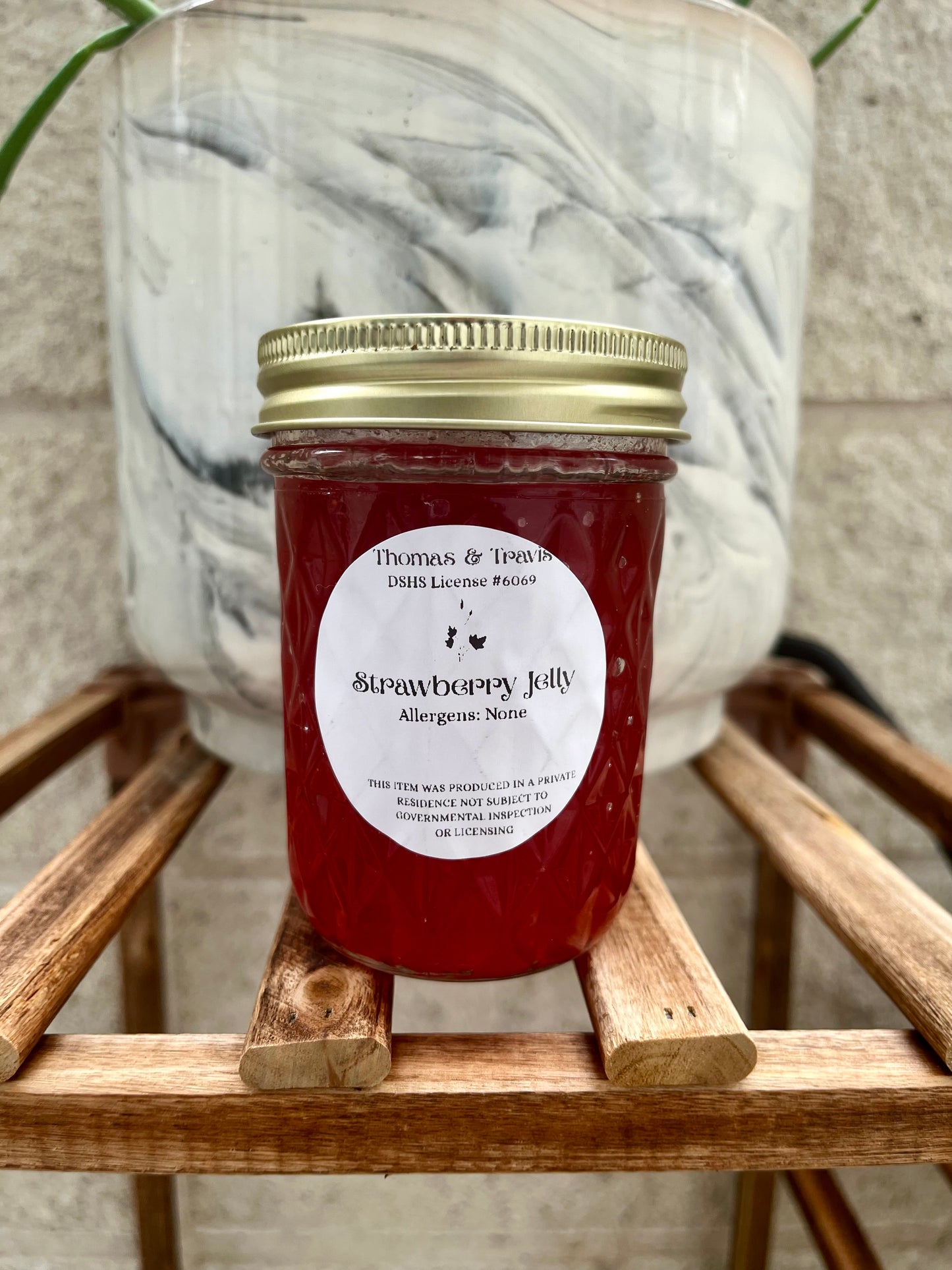 Strawberry Jelly | 1/2 Pint