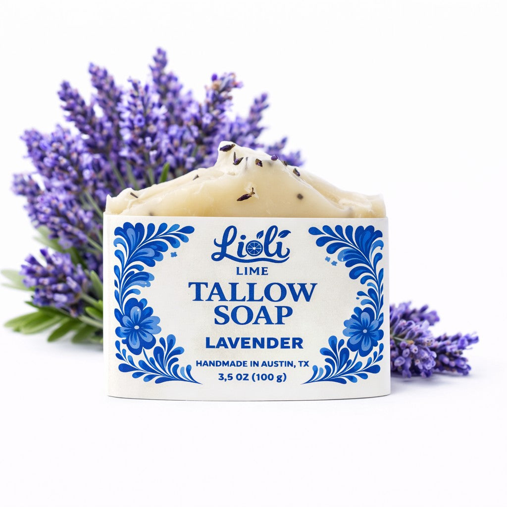 Tallow Lavender Soap Bar | 1 Bar, 3.5oz
