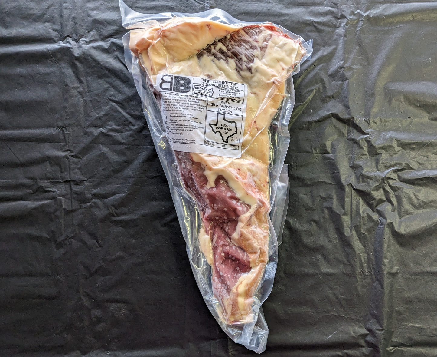 Tri-tip | 2.6-2.9 lbs (100% Grass-fed, Grass-finished)