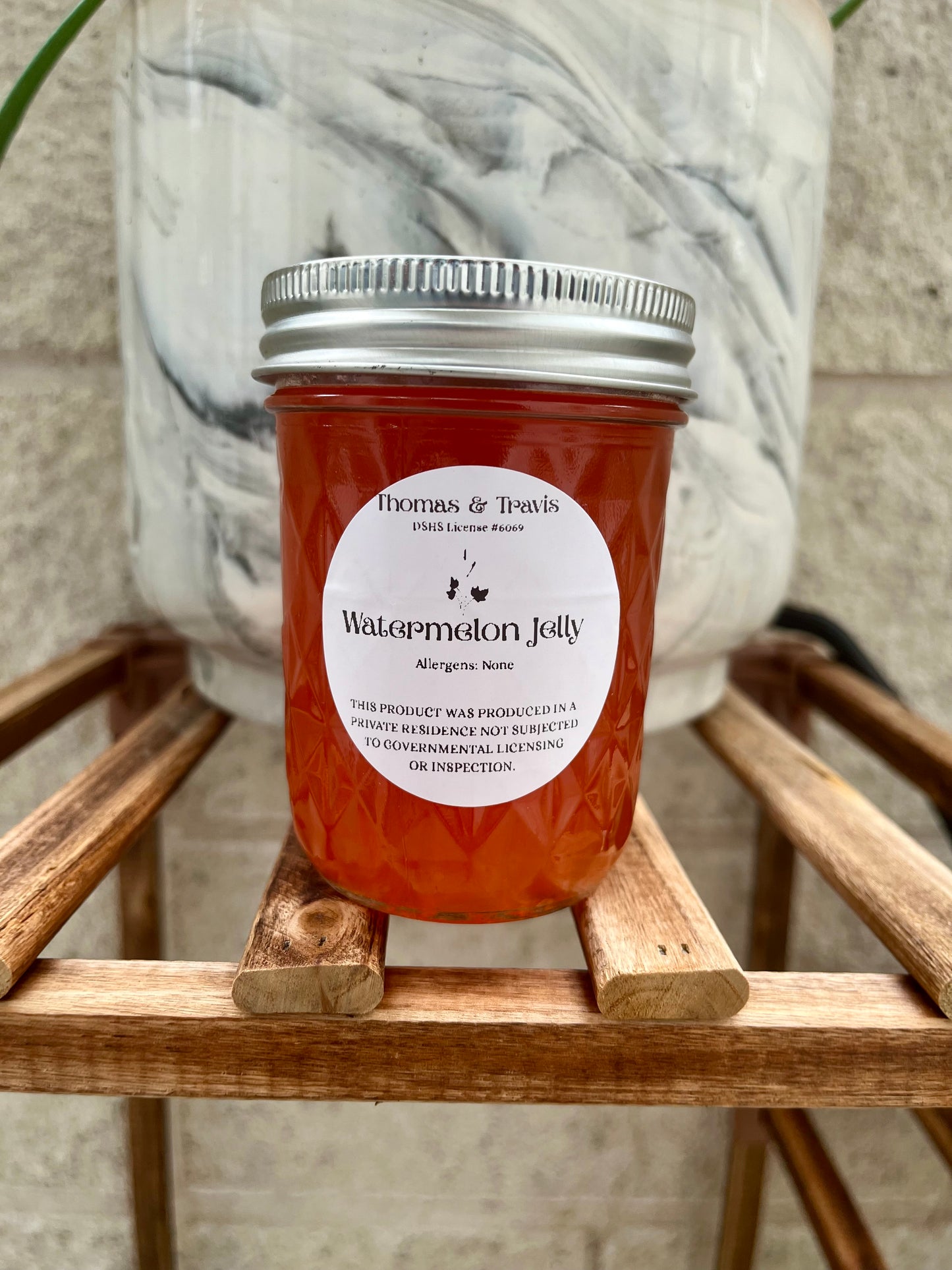 Watermelon Jelly | 1/2 Pint