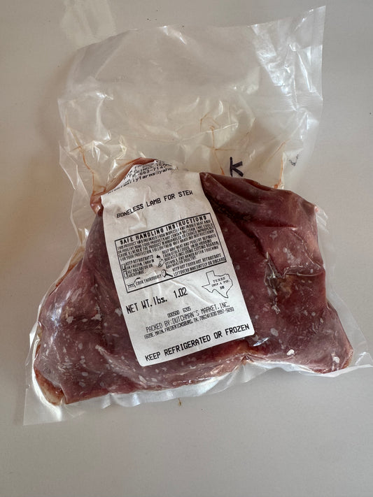 Lamb Kabob (1" Squares) | ~1 lb (100% Grass-fed, Grass-finished)