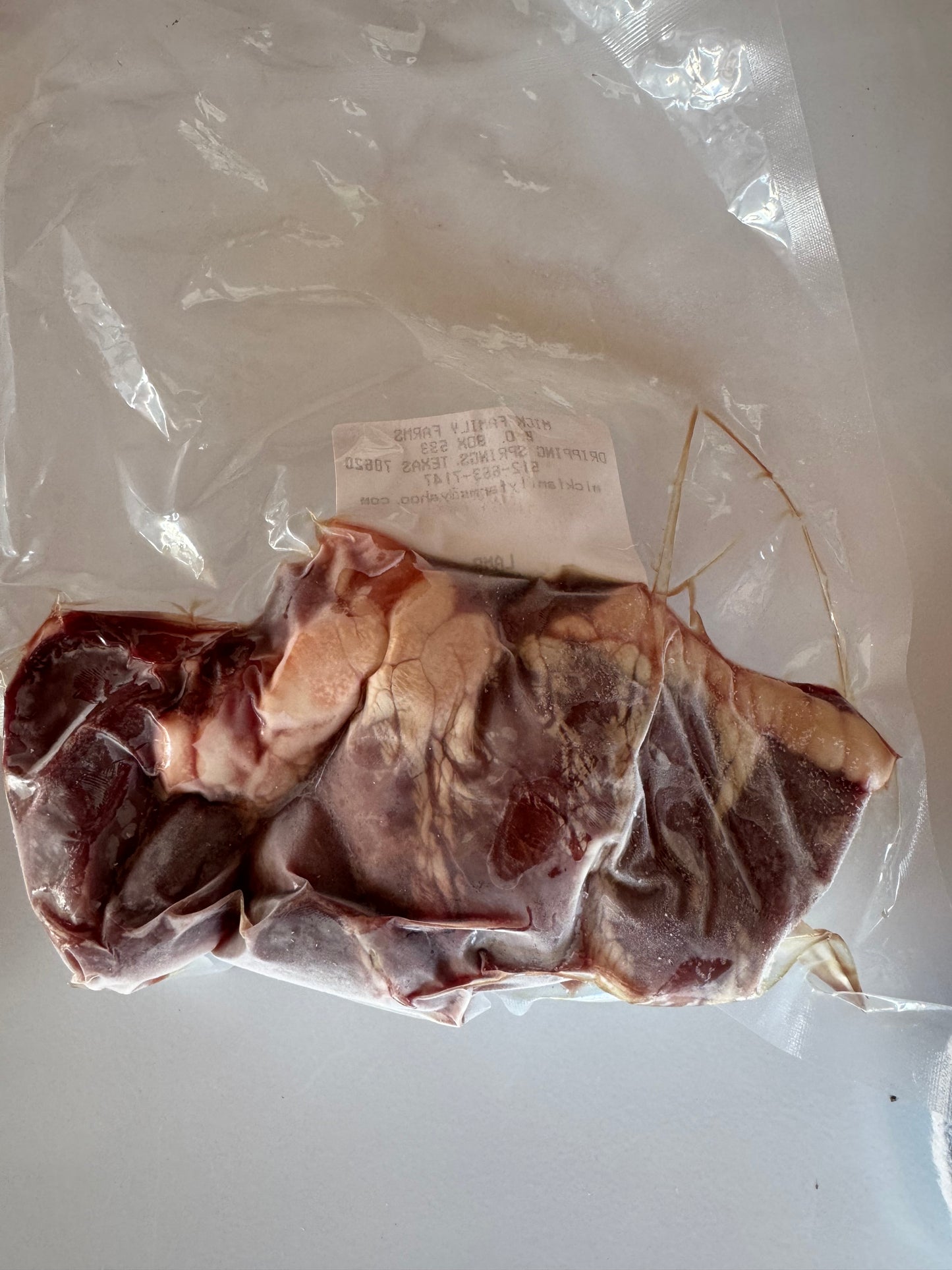 Lamb Heart | ~0.75 lbs (100% Grass-fed, Grass-finished)