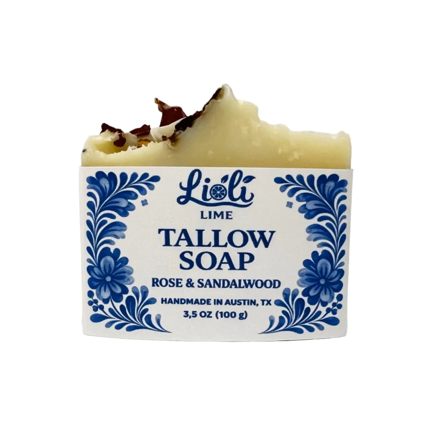 Tallow Rose & Sandalwood Soap Bar | 1 Bar, 3.5oz