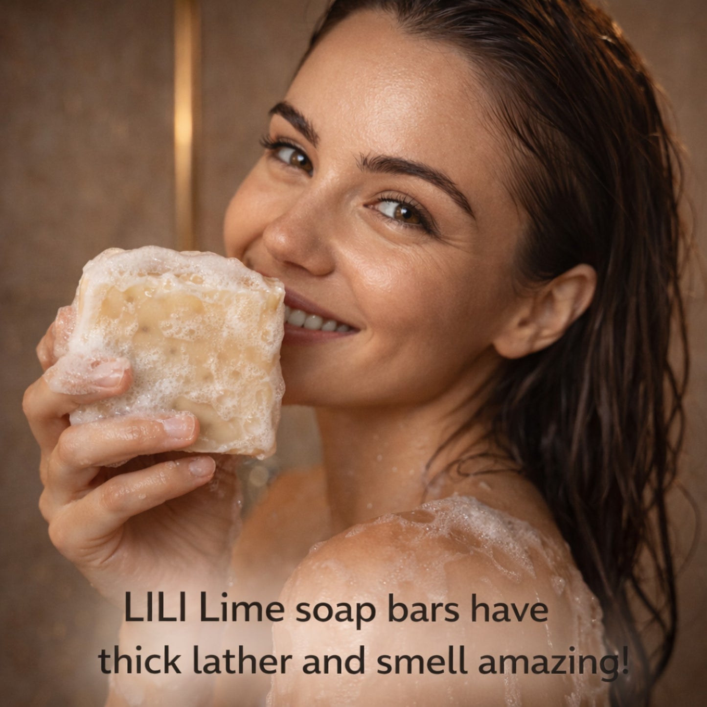 Handmade Lime Goat Milk Soap Bar | 1 Bar, 3.5oz